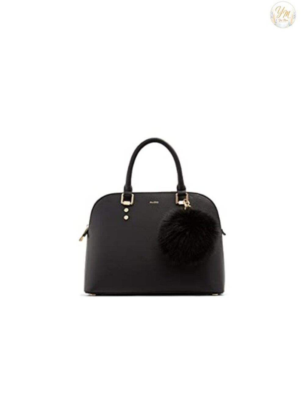 ALDO Faux Leather Dome Satchel Crossbody Medium Handbag